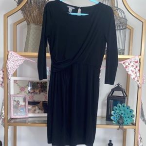 H&M Little Black Dress Modest Classy Professional Party Work Chic Slim LBD NYE